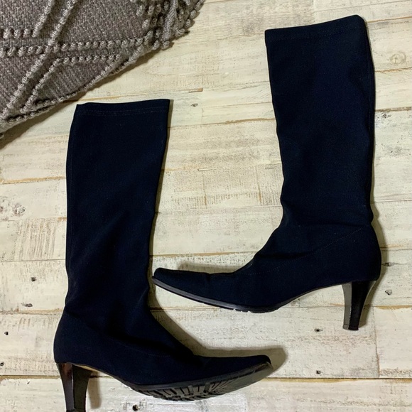 Sesto Meucci Shoes - ❤️Sesto Meucci Stretch Satin Boots-Sz 8